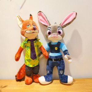 Disney | 30CM Trending Zootopia 2 Character Rabbit Judy Hopps Fox Nick Wilde Cartoon Soft Cute Plush Toy Doll Birthday Christmas Gift