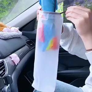 10/20pcs Umbrella Cover Bag / Beam Mouth Waterproof Umbrella Storage Bags / Translucent Storage Organizer for Home Car