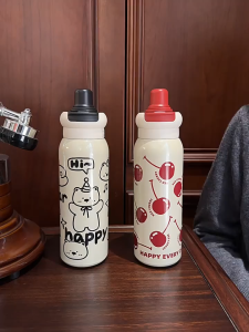 Tumbler Little Joy 620ml Stainless SUS 304 / Tumbler Cute Pets 620ml / Botol Tumbler Viral
