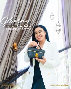 Heslin Beauty Glow Day Cream (KEMASAN LAMA) - Krim Siang Heslin Beauty produk reject- SPF 30 - Krim Tone Up Warna Kulit