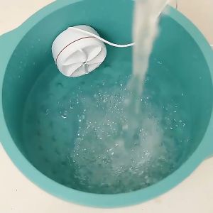 เครื่องซักผ้าแบบพกพาขนาดเล็ก USB ถุงเท้าชุดชั้นในหอพักในครัวเรือน mini turbo เครื่องซักผ้า จับเวลาอัจฉริยะ 30W