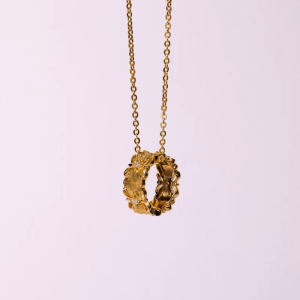 Chow Sang Sang 周生生 Cultural Blessings Blossom 999 Pure Gold Necklace 47cm 95102U