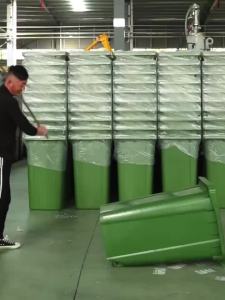 30/50/100/120/240L Food/Commercial and Industrial Trash Cans Large Trash Cans Wheeled Trash Cans Plastic