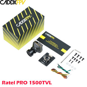CADDX Ratel Pro 1500TVL 9.5g Ultra Light FOVD NTSC/PAL CMOS FPV Starlight Night Vision Camera for FPV RC Drone