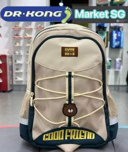 SG STOCK🇸🇬Ergonomic DR KONG school bag backpack Size M p2-p5 Dr Kong bag primary school children present