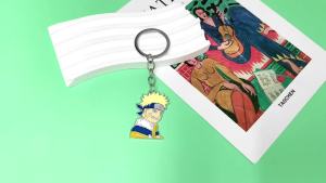Bandai | Móc Khóa Kim Loại Hình Nhân Vật Hoạt Hình Naruto Uzumaki Mặt Dây Chuyền Trang Trí Cho Ô Tô Và Ba Lô Quà Tặng Dành Cho Người Hâm Mộ