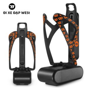 Giá Để Bình Nước Xe Đạp WEST BIKING 3 Trong 1 Với Hộp Dụng Cụ Bẩy Lốp - Giá Để Bình Nước Xe Đạp Chắc Chắn Bằng Nylon Phụ Kiện Đạp Xe