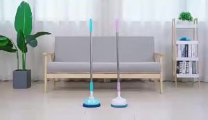 Wireless Electric Spin Mop Cleaning Machine Automatic 2 in 1 Wet & Dry Home Cleaner Car Glass Ceiling Door Windows Floor Cleaner