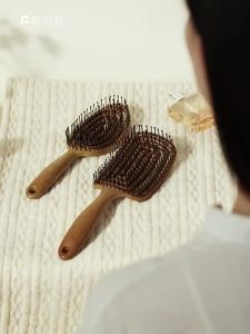 NILIYA | Massaging Air Cushion Ladies Volumizing Top Styling Comb
