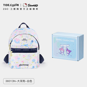Lightweight Cartoon Backpack for Girls Primary School Students Grade One to Six Dual Shoulder Bag Sanrio Macaron Style Daily Use