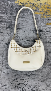 Tas Bahu Wanita Kekinian HAGIA by DIRIA - Tas Hobo Elegant - Shoulder Bag Wanita Tali Serut Korea Style