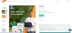 Himalaya Hadjod Original Tulang sendi Osteoporosis