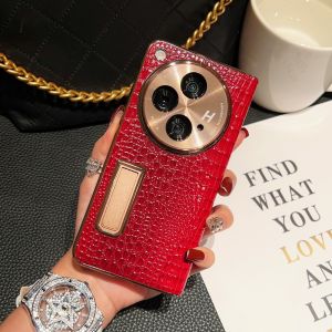 Oppo Find N3 Luxury Leather Case Electroplated Middle Axis Hinge Full Cover Collectible Edition Foldable Screen Protective Shell for Men