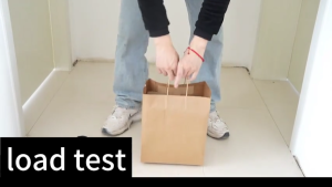 10PCS Thickened Brown/Green Paper Bag Kraft Bag with Twine Handle for Packaging(15x8x21/21x11x27cm)