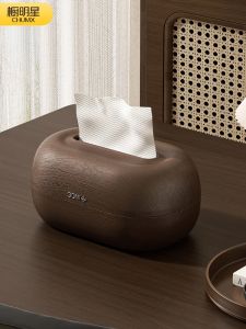 CHUMX | Vintage Style Wooden Pattern Tissue Box