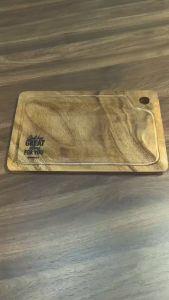 Engraved Acacia Cheeseboard 9x14 / Personalized Engraving