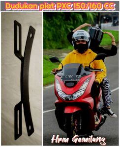 Dudukan plat nomor PCX150-160