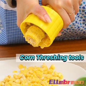 Creative Corn Stripper Stainless Steel Corn Cob Remover Cutter Corn Threshing Tools