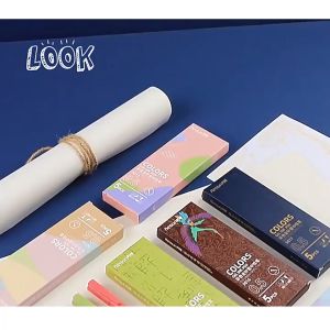 Bộ 5 bút gel màu nét 0.5mm ghi chép tiện lợi -Lumbley