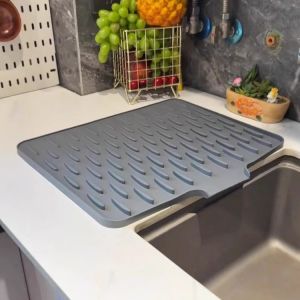 Thảm Thoát Nước Bằng Silicon Hình Chữ Nhật Kiểu Nhật Dùng Trong Nhà Bếp Phòng Tắm Phòng Ngủ Thảm Thoát Nước Thảm Chống Nóng