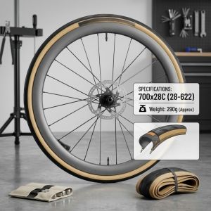 700x28C Folding Bicycle Tire 28-622 Road Bike Tyres Lightweight Foldable Cycling Outer Tyre For City Commuter Bike Parts