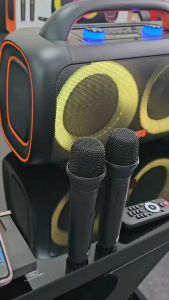 ลำโพงบลูทูธ รุ่น ZQS-L19 ดอก6.5นิ้ว2ดอก ฟรีไมค์ลอย2ตัว/รีโมท1ตัว รองรับAUX TF USB เสียบไมค์สายเพิ่มได้2ตัว ปรับไมค์ได้ เสียงเบสแน่น ลำโพงบลูทูธ รุ่น ZQS-L19 ดอก6.5นิ้ว2ดอก ฟรีไมค์ลอย2ตัว/รีโมท1ตัว รองรับAUX TF USB เสียบไมค์สายเพิ่มได้2ตัว ปรับไมค์ได้