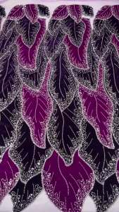 African Sequins Velvet Lace Fabric Nigerian French Beaded Lace Fabrics For Sewing 2026 High Quality Wedding Party Dress 5 Yards