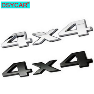 DSYCAR 3D 4x4 Four wheel drive Car sticker Logo Emblem Badge Decals Car Styling Accessories for Frod Bmw Lada Honda Audi Toyota