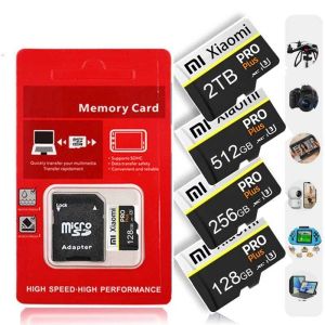 Xiaomi Memory Card SD 128GB-2TB Micro TF SD Card U3 Class 10 Adapter Full HD TF Memory Flash Card For CellPhone Computer