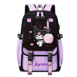 Sanrio Kuromi Large Capacity Backpack: A Stylish & Functional Choice