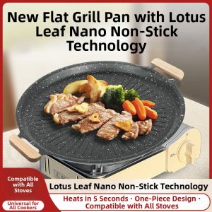 Electric Multi-Source Iron Grill Pan