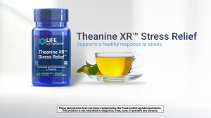 Life Extension Thaneine XR Stress Relief 30 tablets - Vegetarian - Dietary Supplement - Promotes calm response to stress - 400 mg L-theanine - Extended release technology.