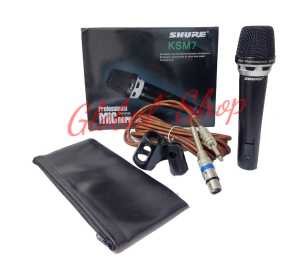 shure KSM7 microphone mic kabel shure KSM 7 free handle free dompet mic shure ksm7 mic profesional cable microphone ktv karaoke pidato