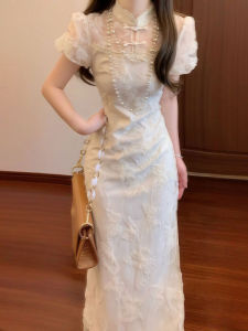 CHANGTONG | Modernized Cheongsam Dress Fitted Sheath 1pc