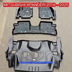 XPANDER - Thảm lót sàn MAXXCAR nhựa TPE 5D cao cấp cho xe MITSUBISHI XPANDER 18–25 đúc tràn viền.
