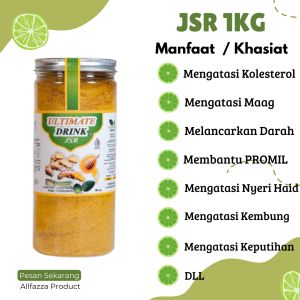 ULTIMATE DRINK JSR 1KG ORIGINAL MINUMAN RIMPANG