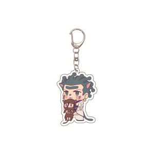 Bandai | 55MM Của JoJo Kỳ Dị Phiêu Lưu Anime Móc Khóa Jonathan Joestar & Josuke Higashikata Acrylic Móc Khóa Dễ Thương Quà Tặng Sưu Tập