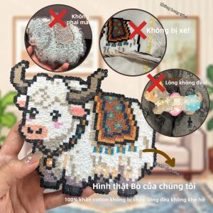 MINGZHUO | Fuzzy Bean Towel Texture Baking Fabric DIY Material