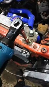 Makita 3/8 98V Cordless Electric Ratchet Wrench Tool Set Powerful 400Nm Flexible Reversible With 2 Lithium Battery