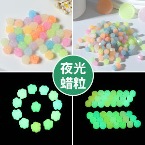 Sealing Wax Luminous Sealing Wax Fluorescent Fire Paint Cats Paw Wax Particles Kids Wax Seal Luminous Wax Particles Mixed