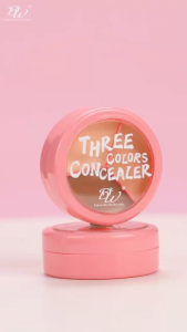 DW Three Colors Concealer 12H Waterproof | 3in1 Cover Stick for Dark Circles Acne Scars & Blemishes