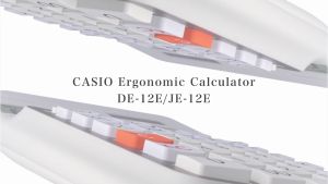 เครื่องคิดเลข Casio JE-12E-BK ด้วยคาสิโอ 12 หลัก สีดำ รุ่นของการใช้งาน