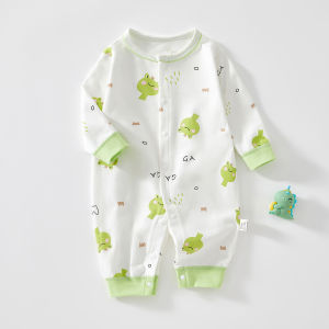 Recommend Small Clothes So Cute ~ Baby Jumpsuits Newborn Baby Jumpsuit Spring and Autumn Pure Cotton Boneless Romper