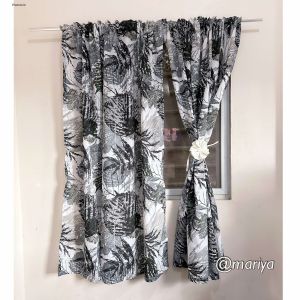 Modern Design Curtain (Suksukan) NON RING Curtain 6ft/7Ft Sizes