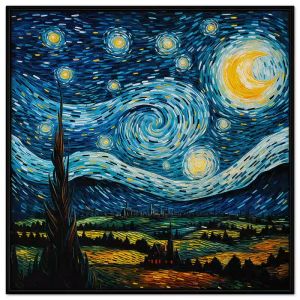Tranh Treo Tường tranh dán tường Canvas Tranh Van Gogh phong cảnh sơn dầu CGI-59