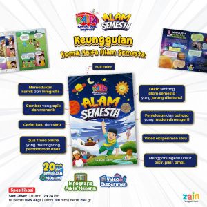 Komik Edukasi Anak Muslim | KAIFA : Alam Semesta | Zain Books