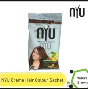 NYU Creme Hair Colour Kemasan Sachet / Semir Rambut / Pewarna Rambut