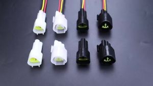 Đầu Nối Dây Điện Tự Động 3Pin Chống Nước Cho Van Điện Flameout FW-C-3M-B FW-C-3F-B Đầu Nối Dây Điện Ô Tô