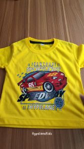 Baju Kaos Distro Anak Laki-Laki Karakter Mobil Balap Keren Import Usia 1 - 10 Tahun - Hypelane Kids