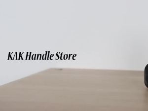KAK Biometric Fingerprint Lock Black Keyless Cabinet Lock Smart Drawer Locks Anti-theft Door Lock Long Standby Time Door Hardwar